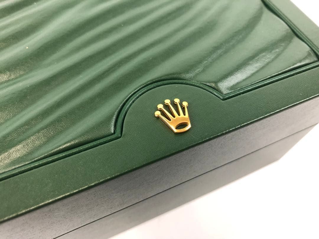 ブ*ん様 ロレックス　空き箱　外箱　内箱　グリーン