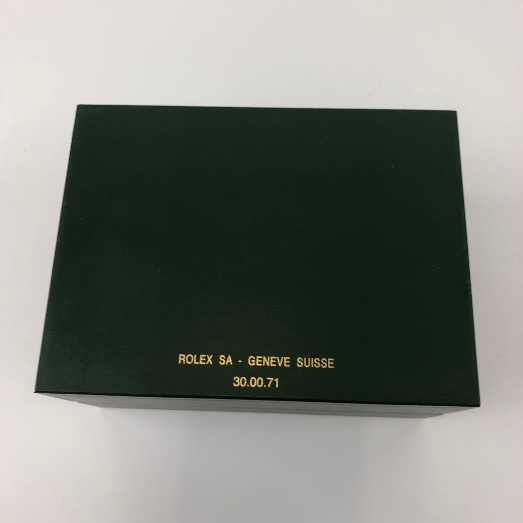 ブ*ん様 ロレックス　空き箱　外箱　内箱　グリーン