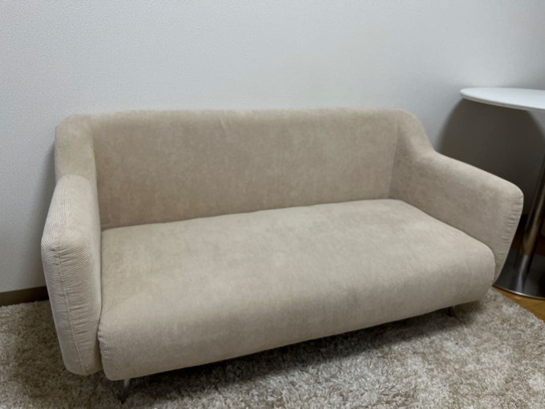 コーデュロイ調ソファ 韓国インテリア LOWYA