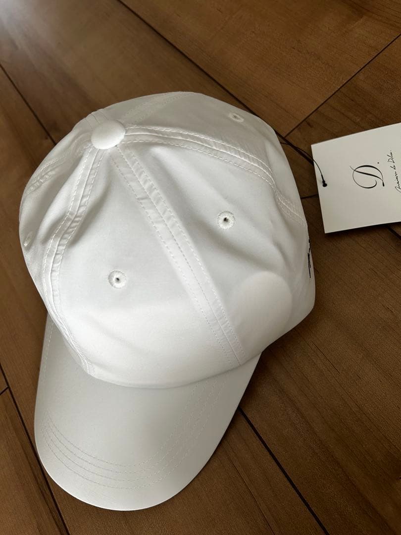【新品タグ付】Maison de dolce. point cap ホワイト