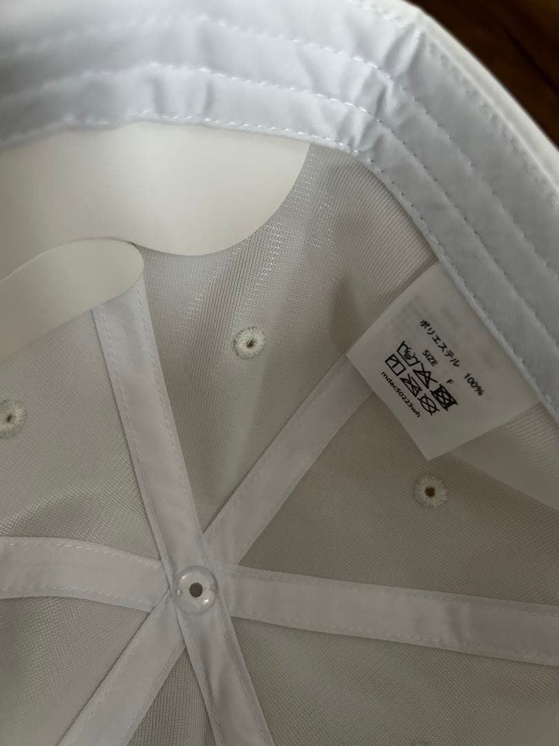 【新品タグ付】Maison de dolce. point cap ホワイト