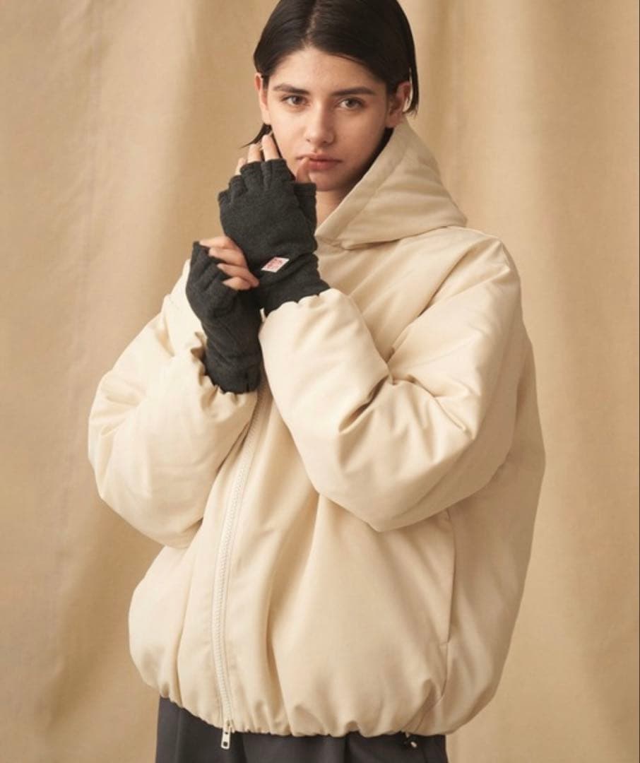 [極美品]24AW DANTON フーディッドダウンショートジャケット ダントン