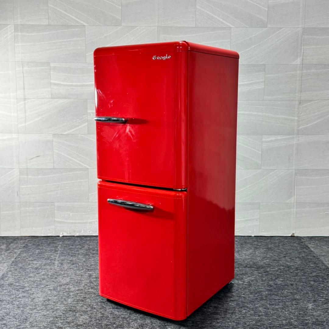 e angleレトロ調 冷蔵庫 ANG-RE151-A1 149L d5261