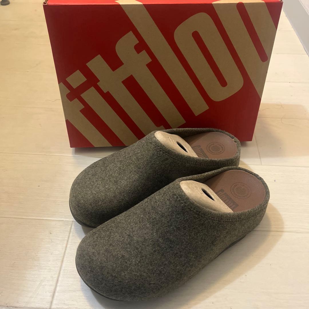 フィットフロップ　シャビフェルト　カーキ23cm