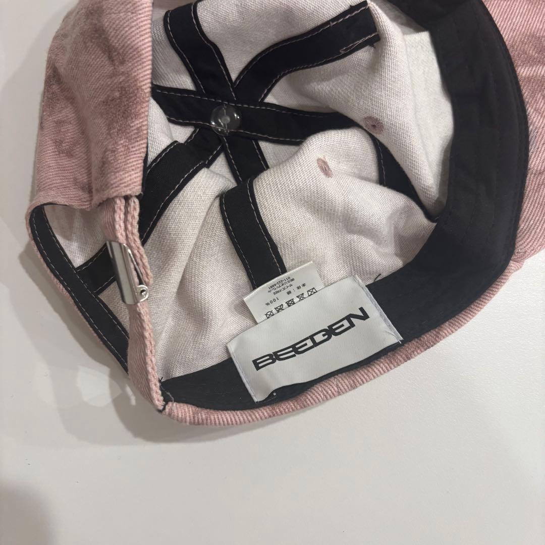 BEEDENキャップピンク