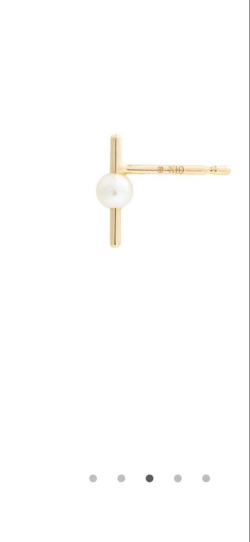 Mosquito アコヤパール バー ピアス