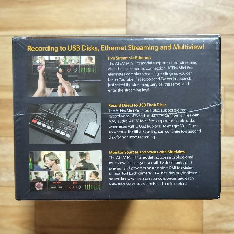 エルゴラ　ATEM Mini Pro HDMIスイッチャー