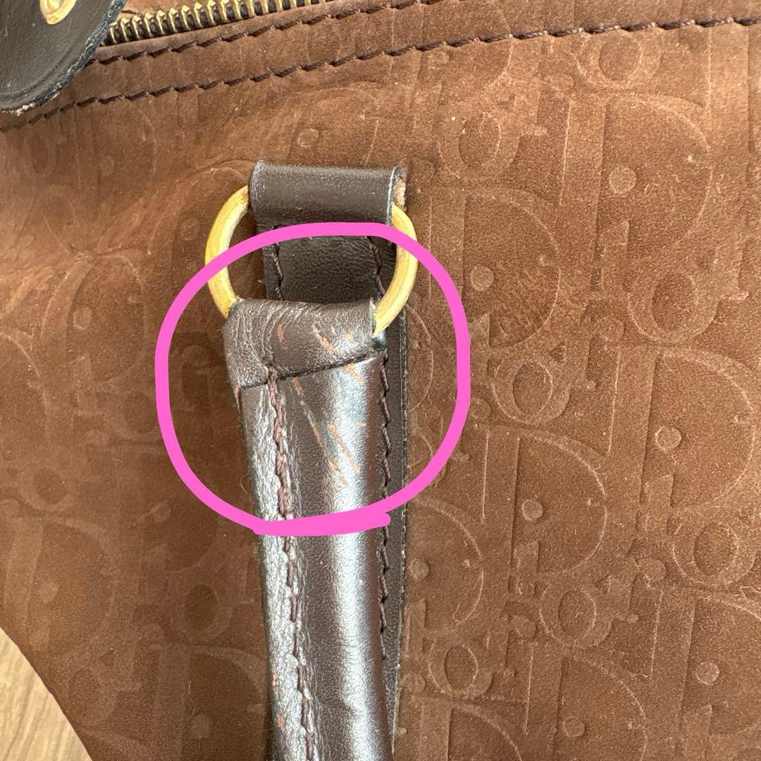 クリスチャンディオール トロッター ミニボストンバッグ