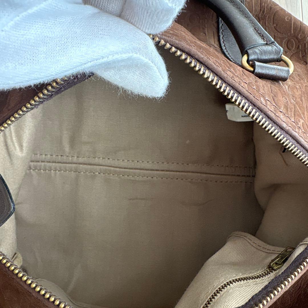 クリスチャンディオール トロッター ミニボストンバッグ