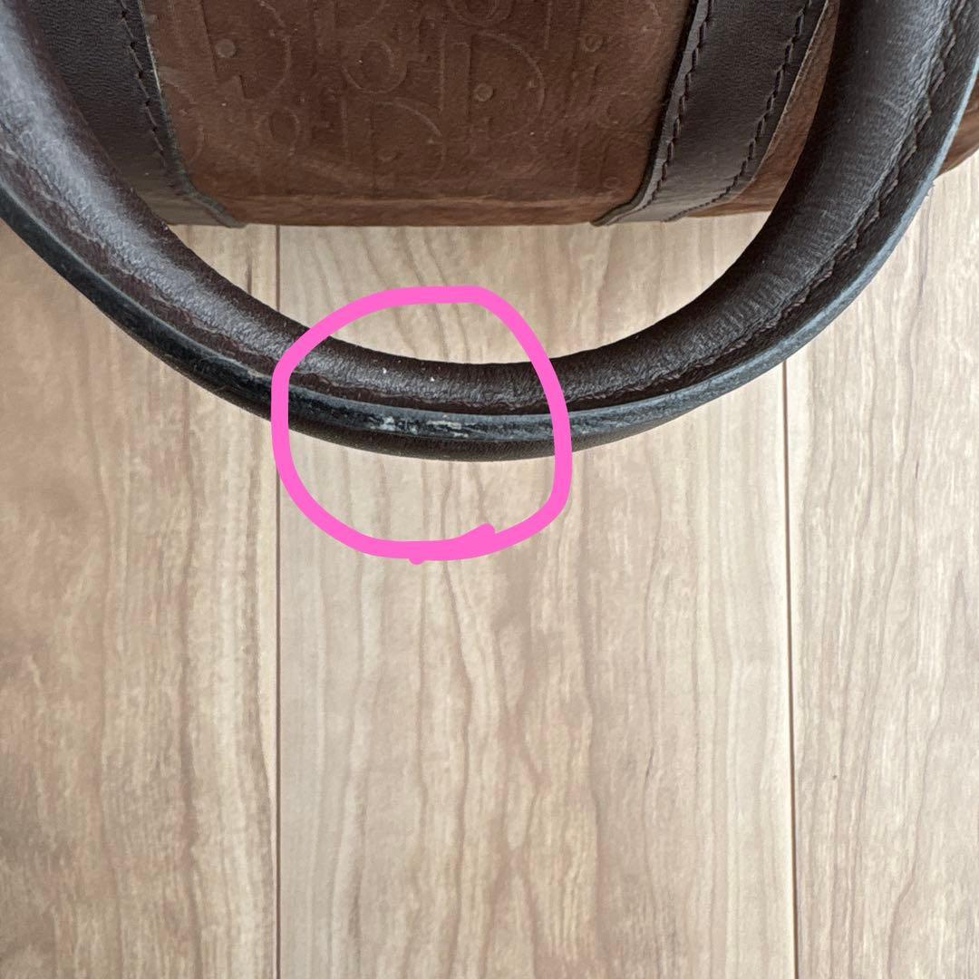 クリスチャンディオール トロッター ミニボストンバッグ