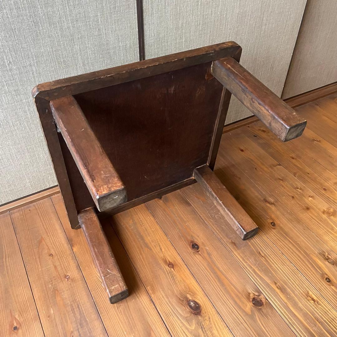 アンティーク ローテーブル タイル 古本屋