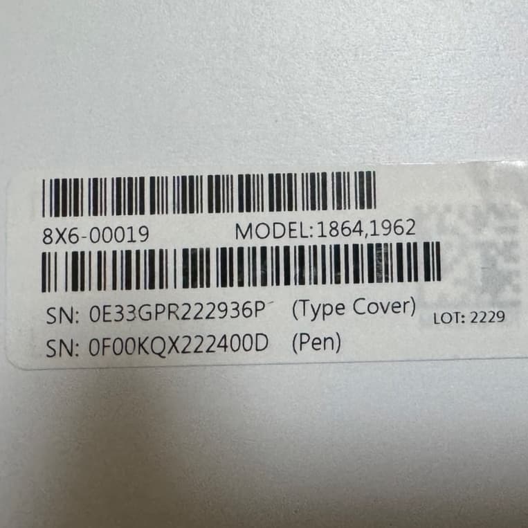 Microsoft Surface Pro スリムペン2付 キーボード