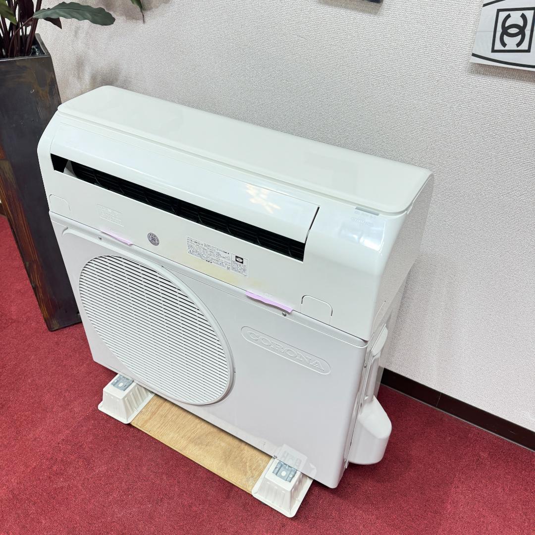 東京23区配送無料　美品コロナ4.0kw　2021年製　14畳用　洗浄/除菌済み