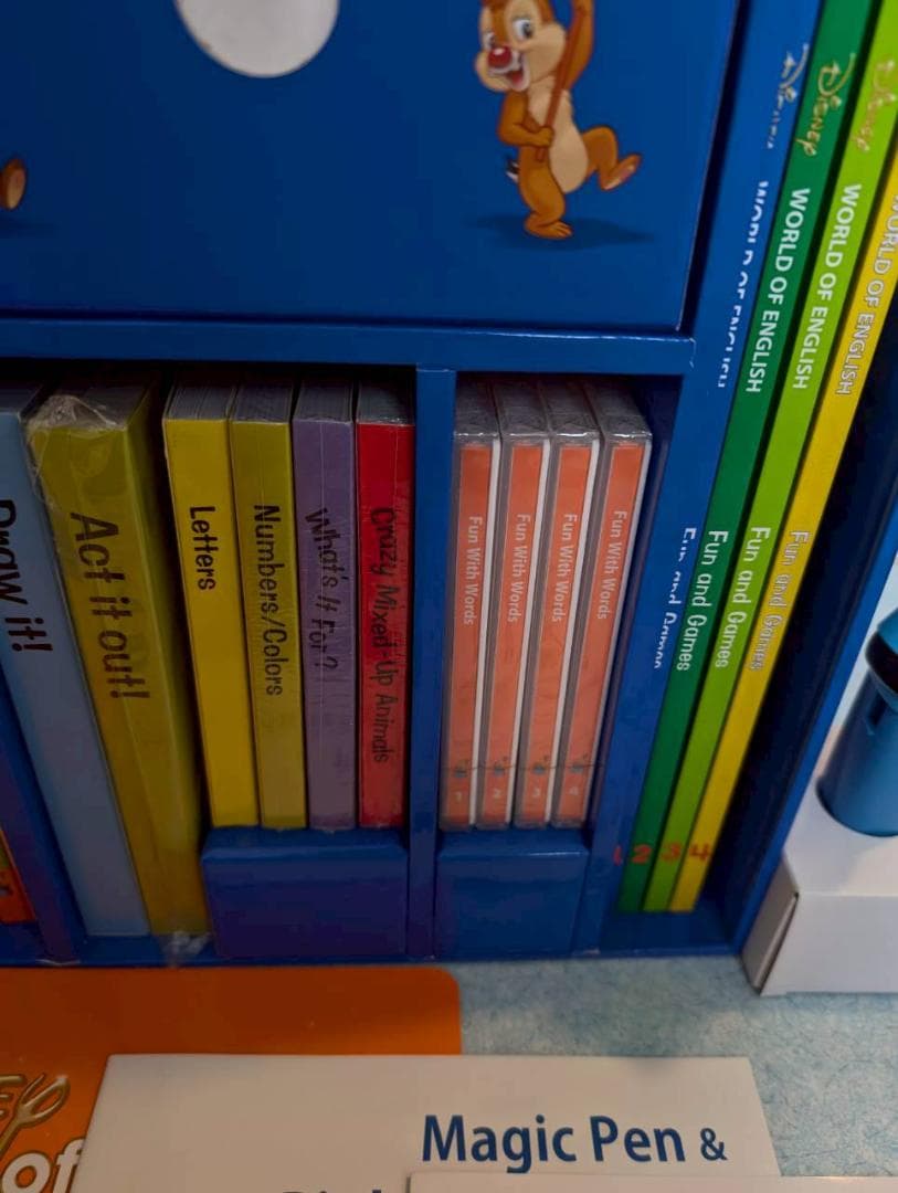 ほぼ未使用★最新版ミッキーマジックペンセットDWE ディズニー英語システム