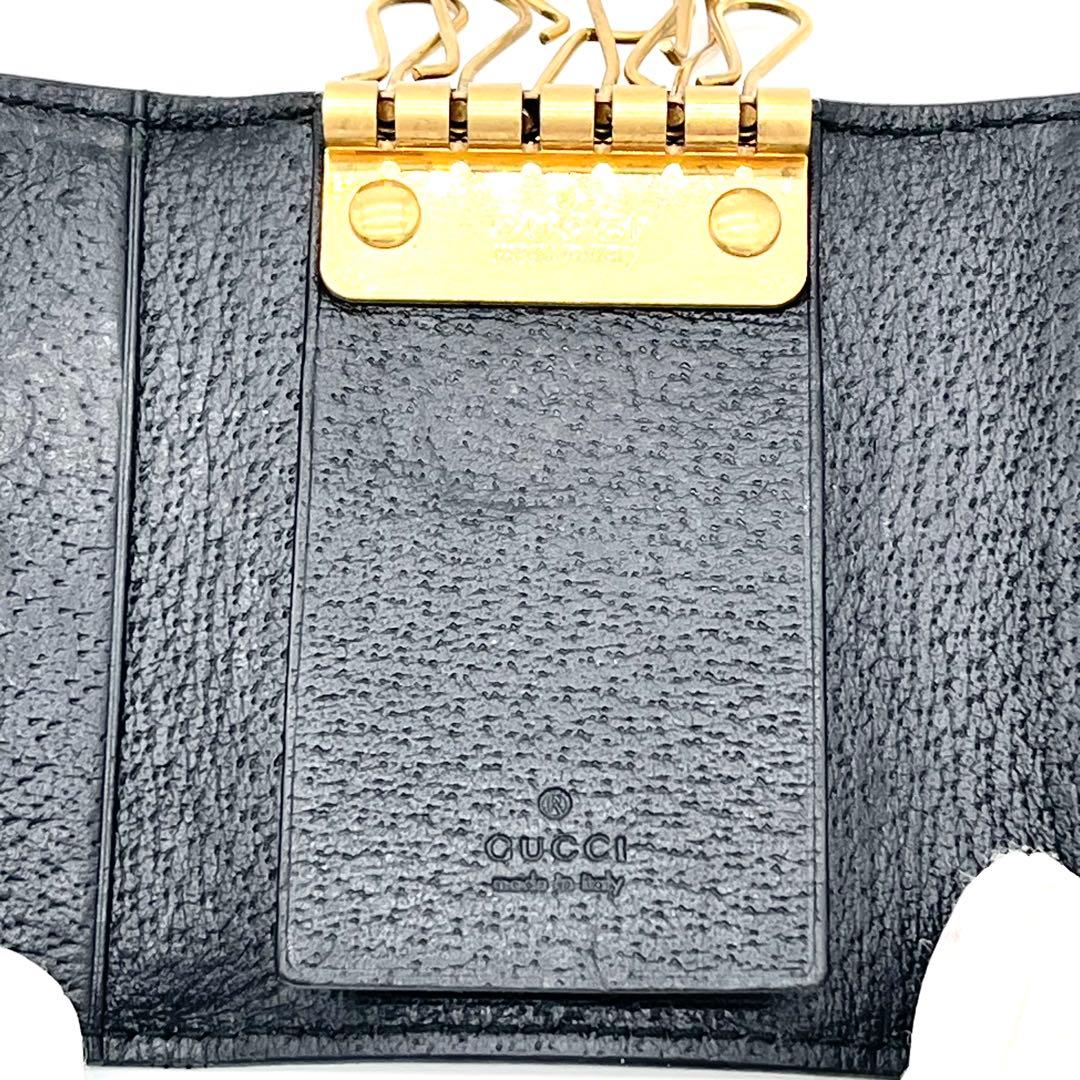 【極美品】GUCCI グッチ アニマリエ ビー バーティカルキーケース 蜂 6連