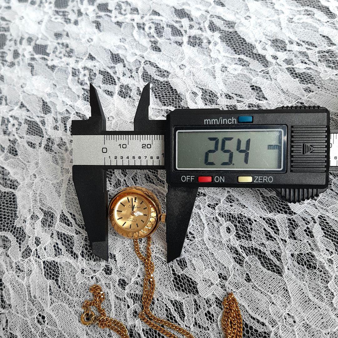 ✨稼働美品✨Chandler✨チャンドラー✨球体手巻き式ペンダントウォッチ