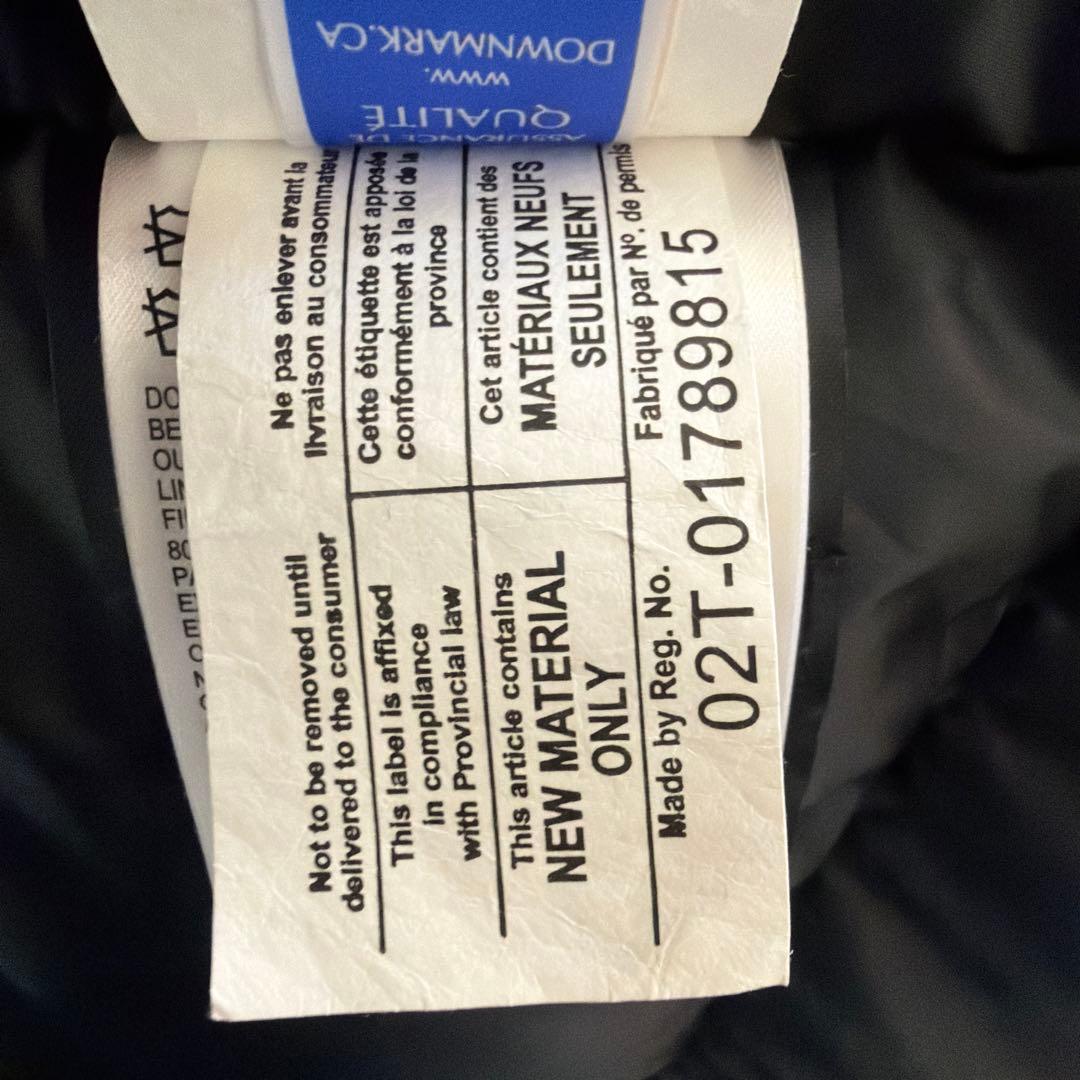 う*ー様 カナダグース RIDEAU PARKAブラックレーベル Mブラック38