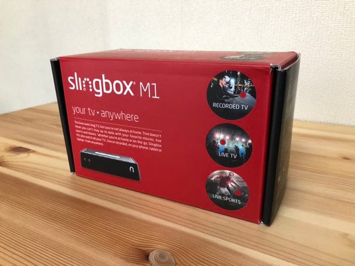 Slingbox M1　並行輸入品　変換プラグ付き