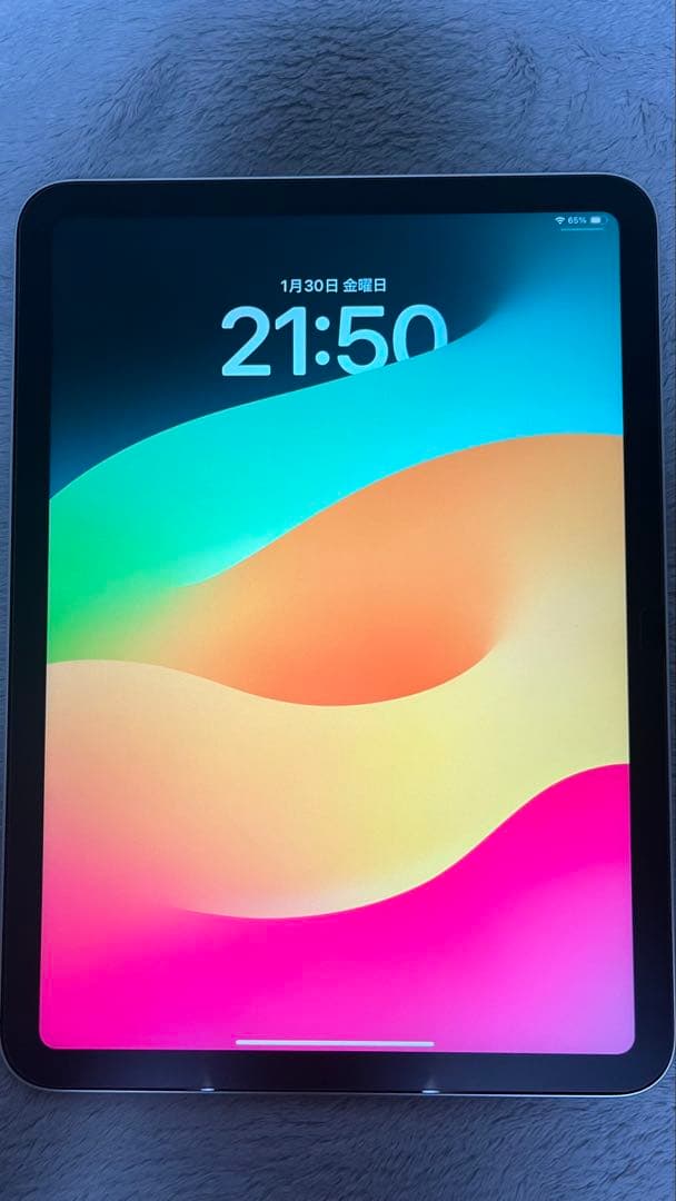 iPad 第10世代 64GB シルバー　NIMASO アンチグレアフィルム付き