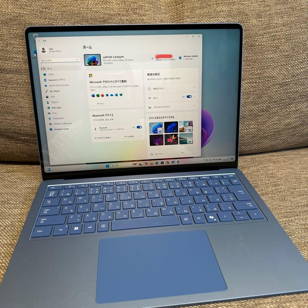 Surface Laptop7 Snapdragon版16・512GB