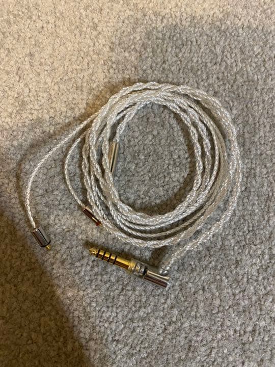 Final シルバーコートmmcx 4.4mm5極