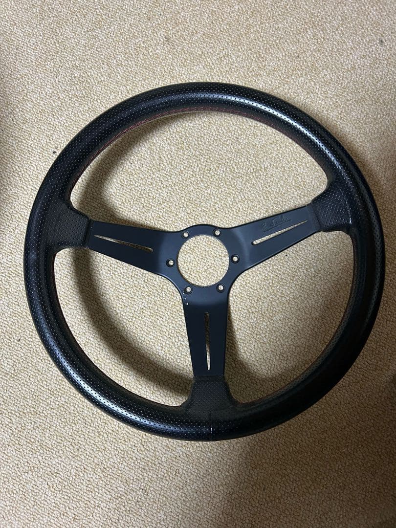 (正規品)NARDI ディープコーン 35ブラック ブラックスポーク ハンドル