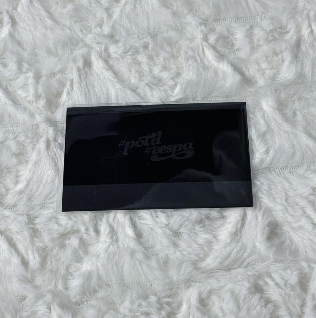 【公式】aespa ningning Ver. potd ポラロイド トレカ