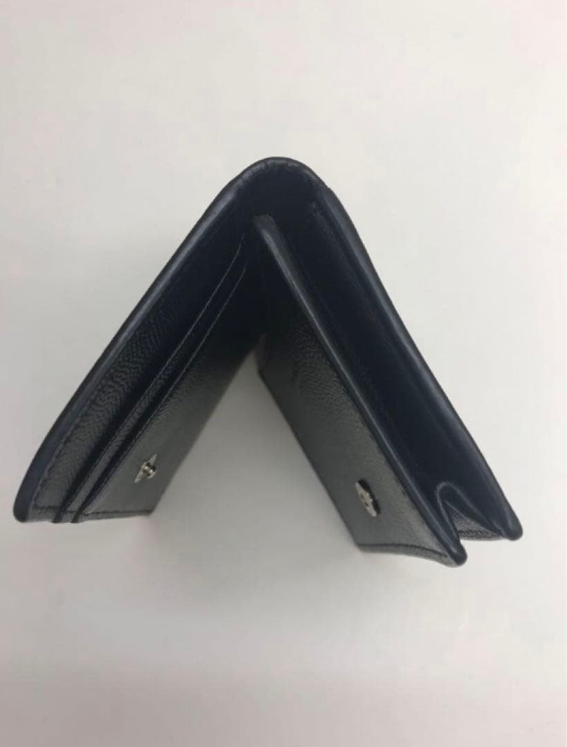 早い者勝ち❣️ サンローラン 名刺入れ カードケース BL レザー