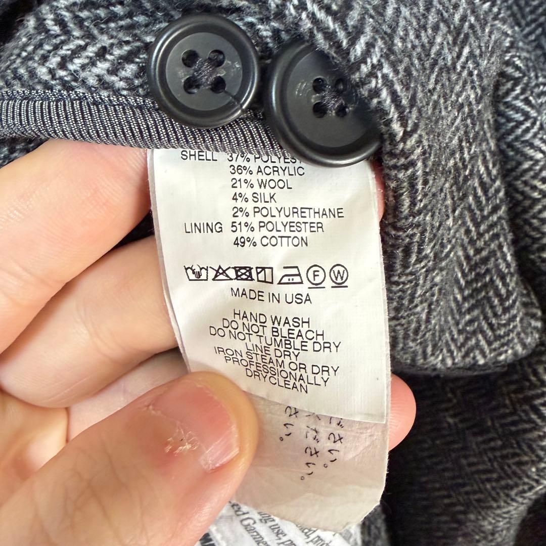 N-790 エンジニアードガーメンツ　ヘリンボーンジャケット　S usa製