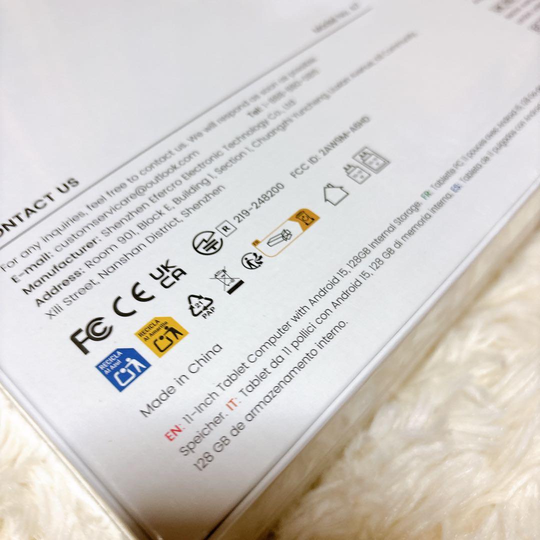 タブレット Android 15最新 11インチ wi-fi6 6800mAh