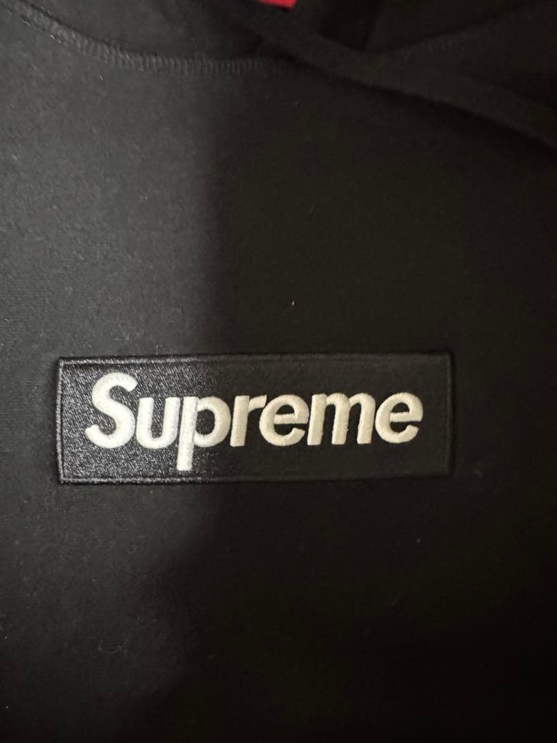 supreme ボックスロゴ パーカー23fw