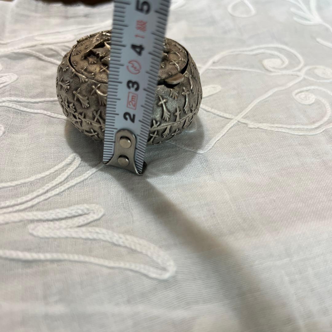 フランスアンティーク　天使　モンサンミッシェルの小箱　ピルケース