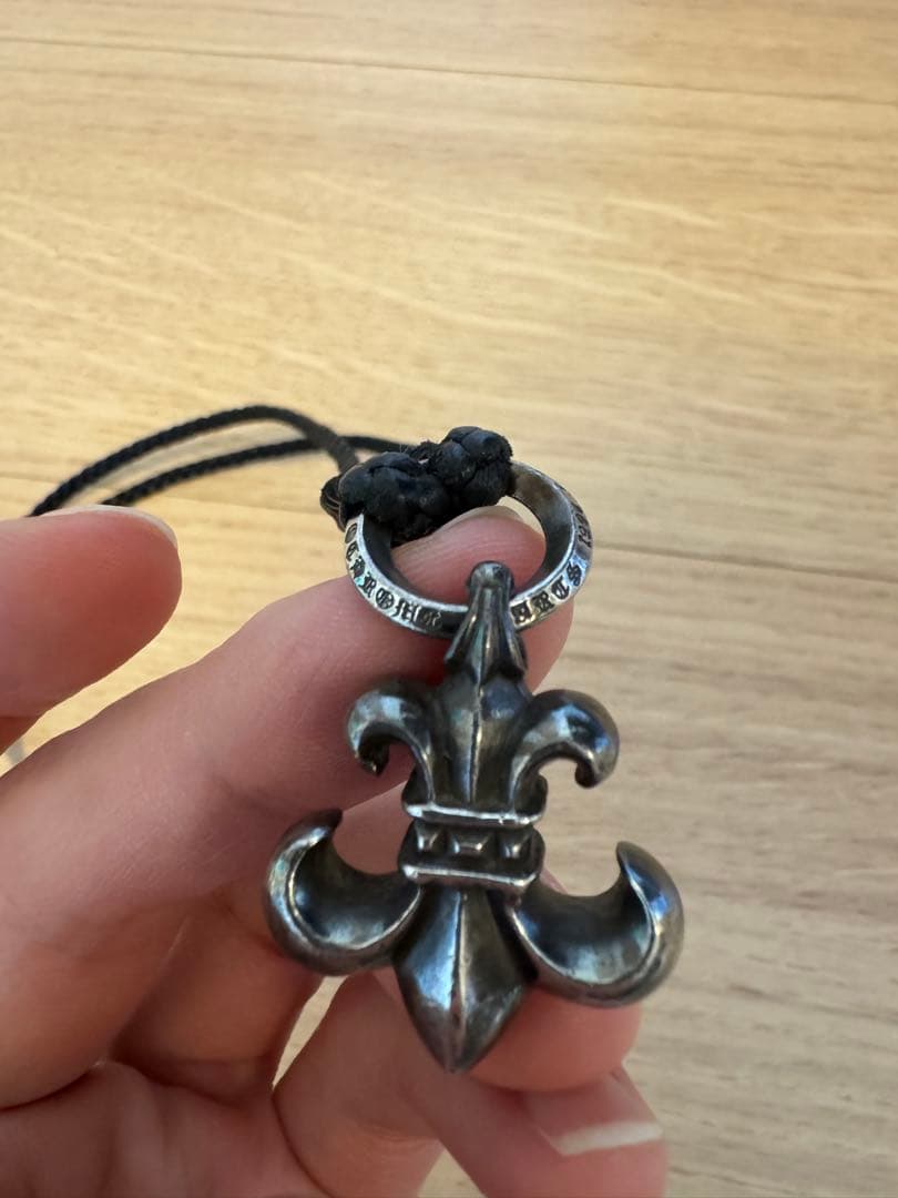 T*O様 CHROME HEARTS BSフレア　ネックレス　レザー　クロムハー