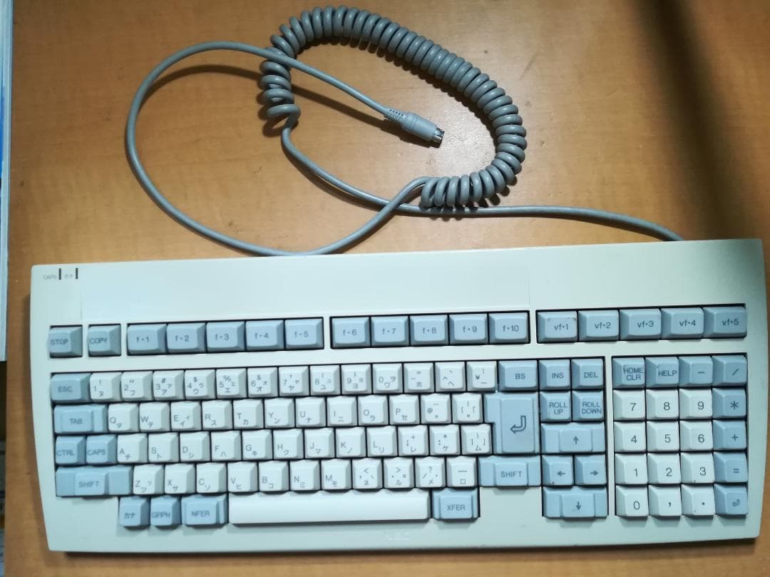 NEC PC98後期型キーボードI字コネクタ