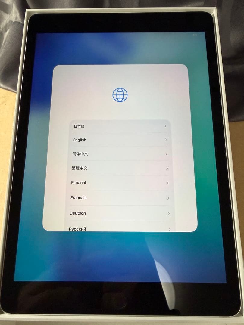iPad (第9世代) Wi-Fi + Cellular 64GB 背面少し亀裂