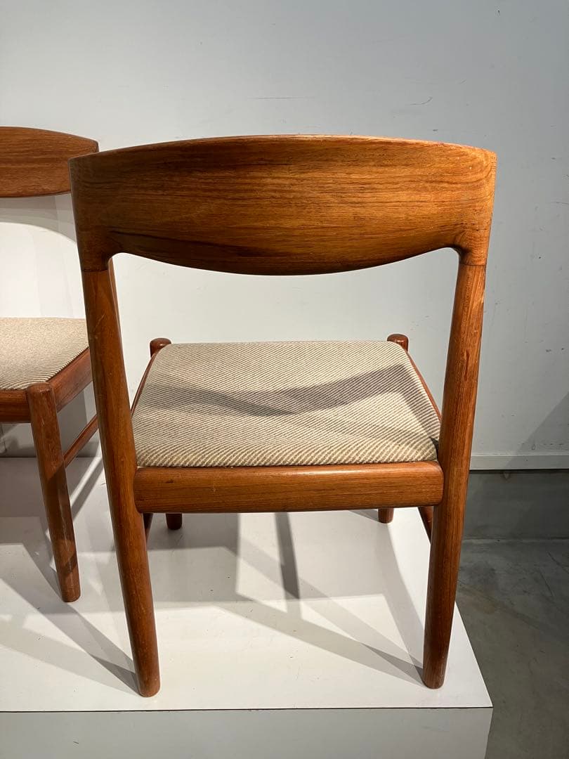 北欧、ヴィンテージチェア2脚セット、アクタス、北欧デザイン、レトロ、ウェグナー