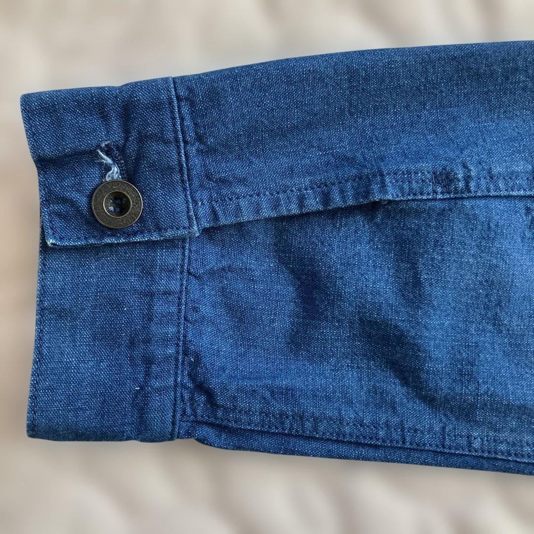 スティーブンソンオーバーオール デニムシャツ