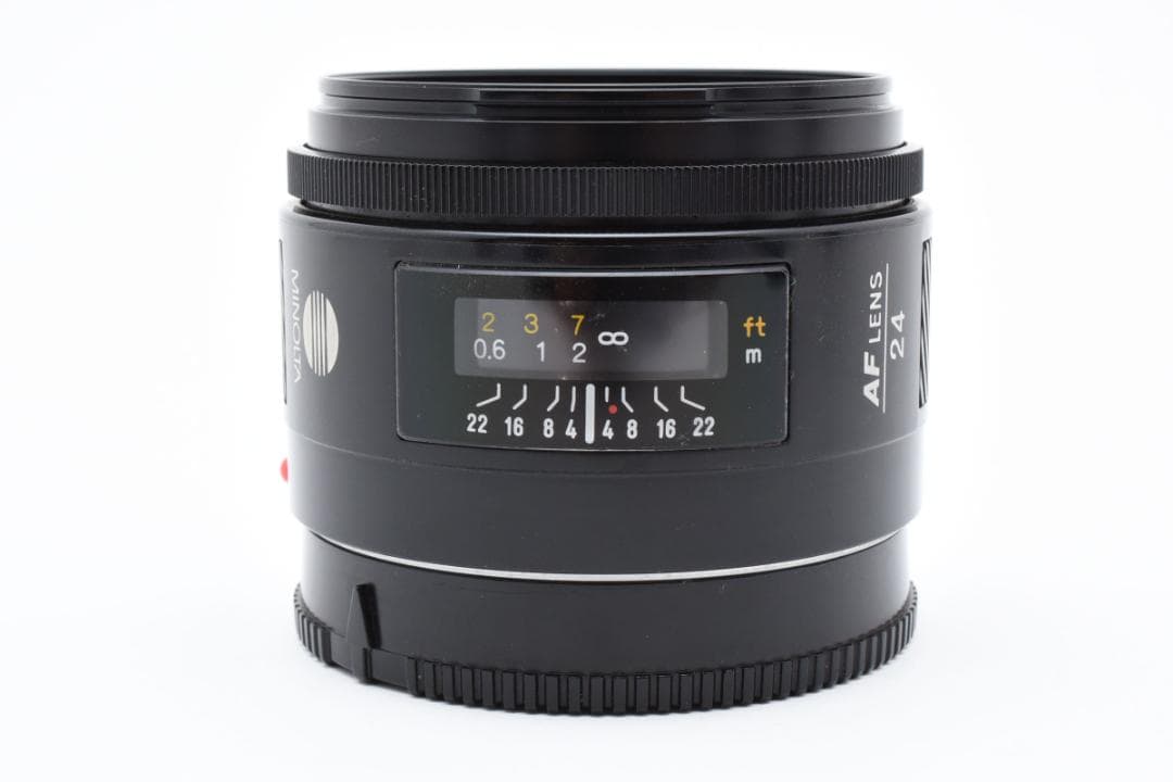 MINOLTA AF 24mm F2.8 純正フード付 C009