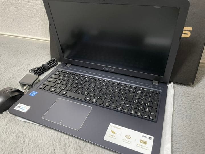 最終値下げ！2019年製　ASUS ノートパソコン　スターグレー