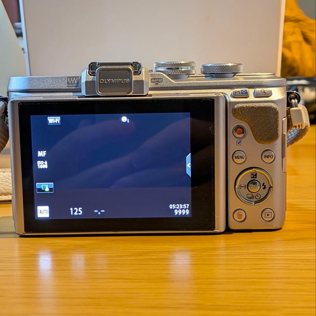 【値下げ】Olympus E-PL8 ミラーレス一眼、ストラップ、ケース