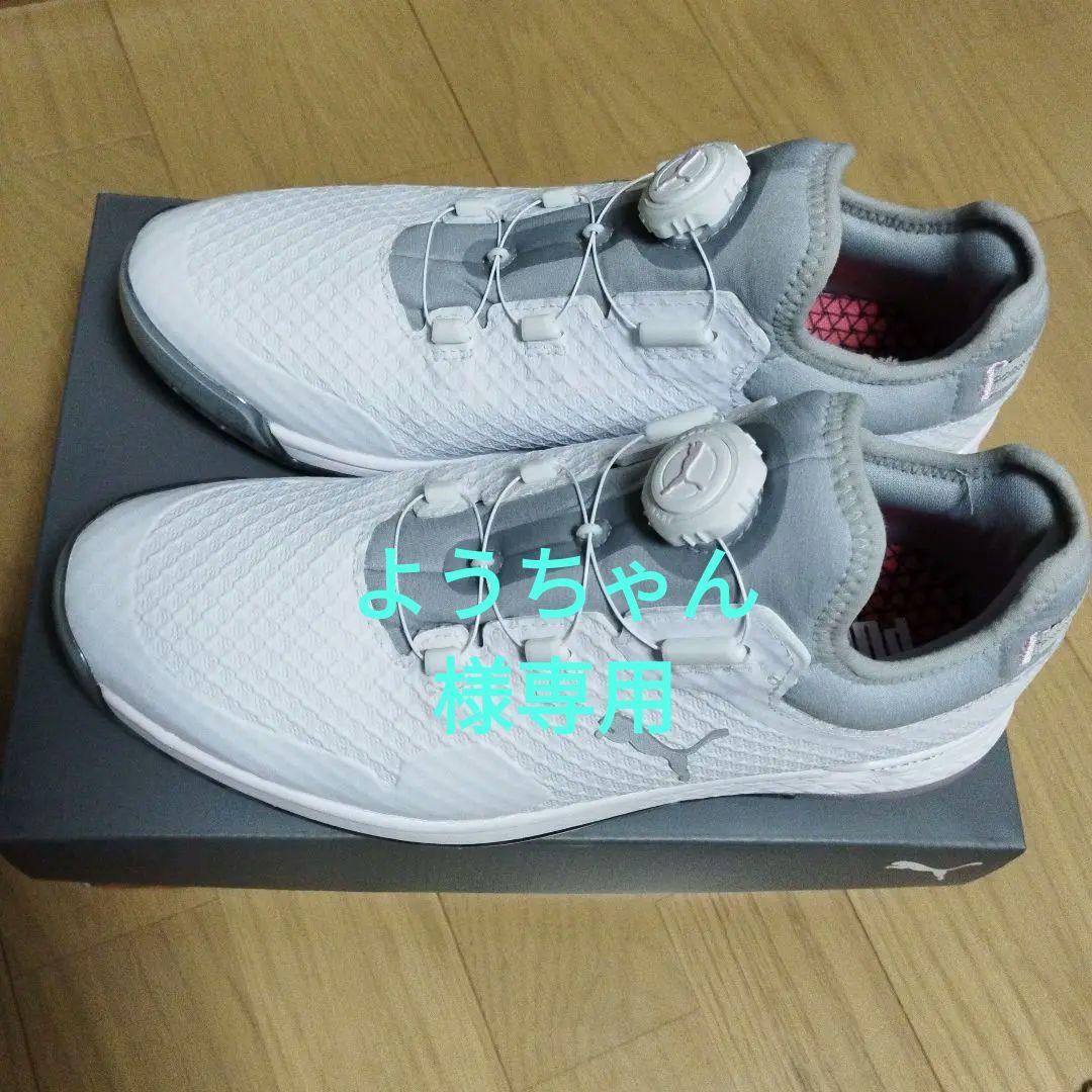値下げ！puma ゴルフシューズアルファキャット　W ホワイト