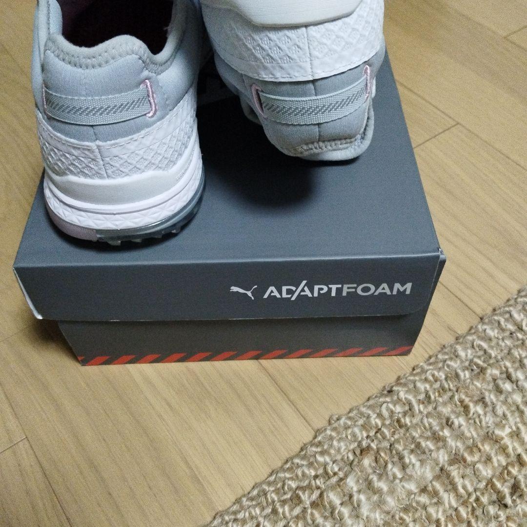 値下げ！puma ゴルフシューズアルファキャット　W ホワイト