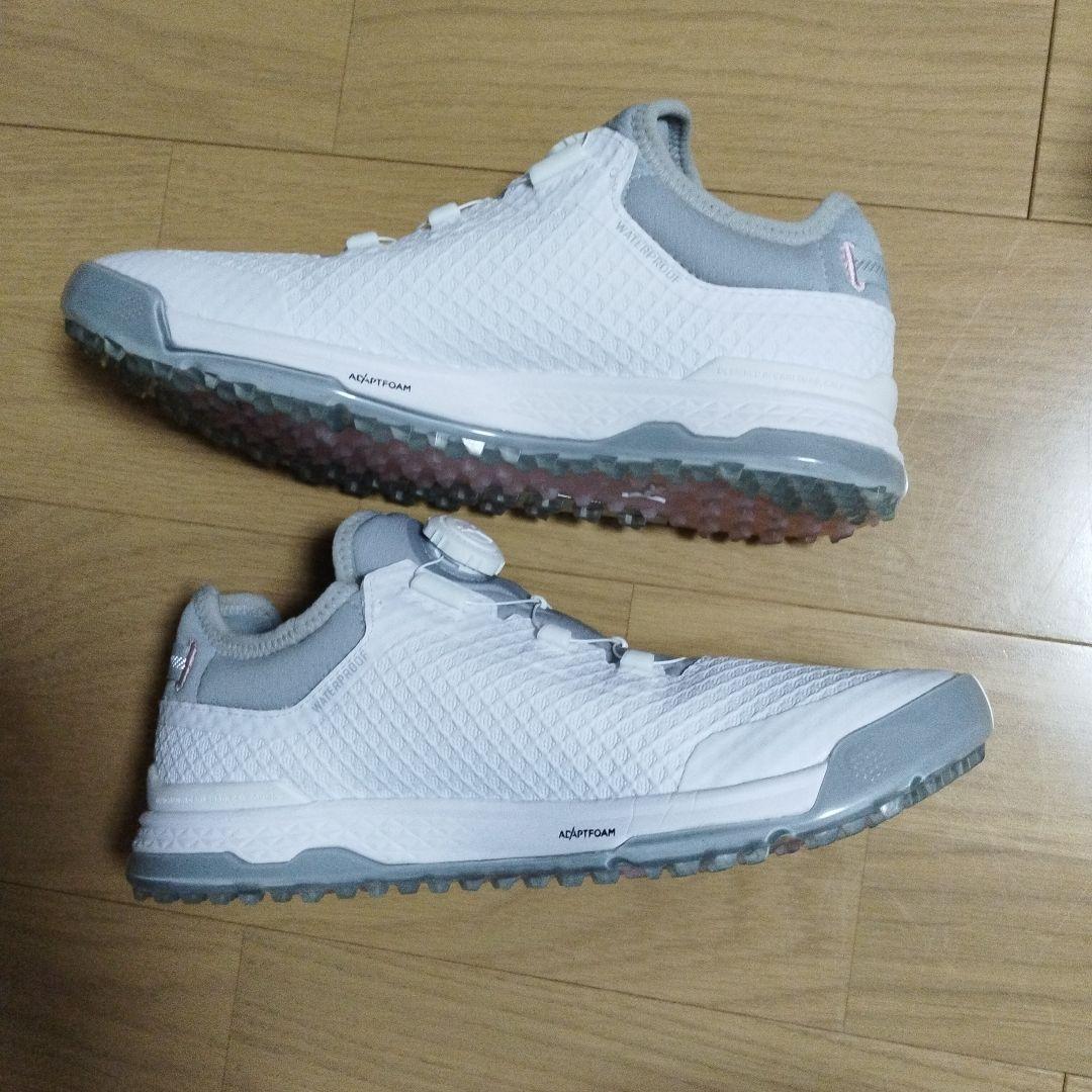 値下げ！puma ゴルフシューズアルファキャット　W ホワイト