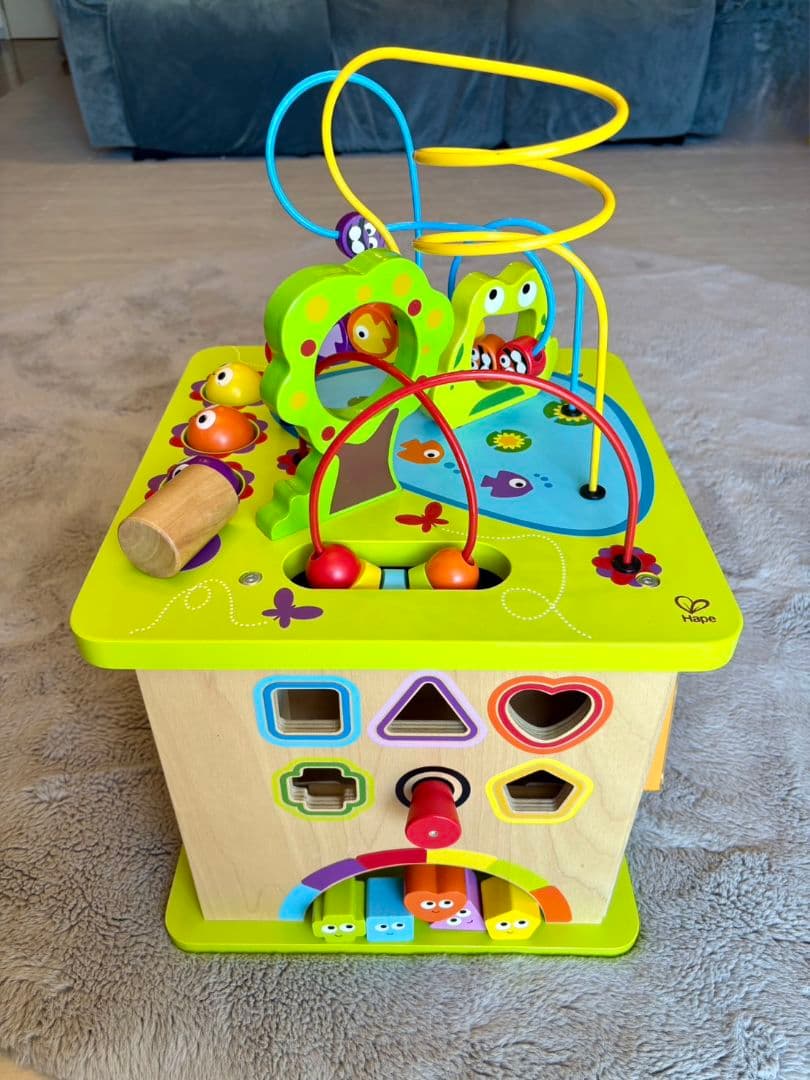 【みやわき】Hape COUNTRY CRITTERS PLAY CUBE