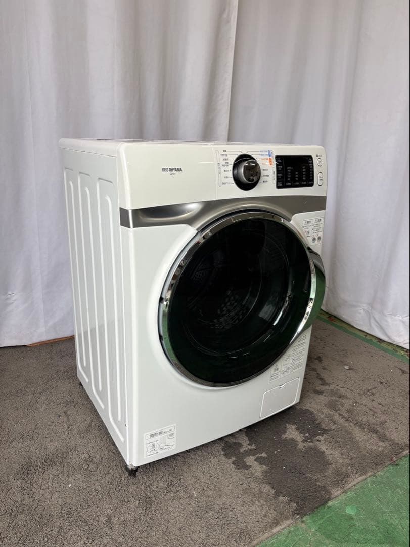 945⭕️ドラム式洗濯機　アイリスオーヤマ　7.5キロ　綺麗　安い　設置無料　左開