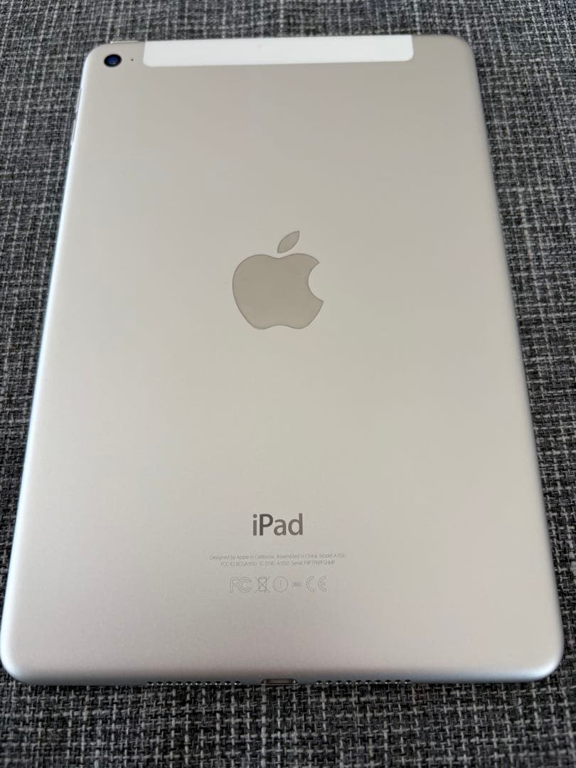 美品！iPad mini 4 Wi-Fi+Cellular 128GB