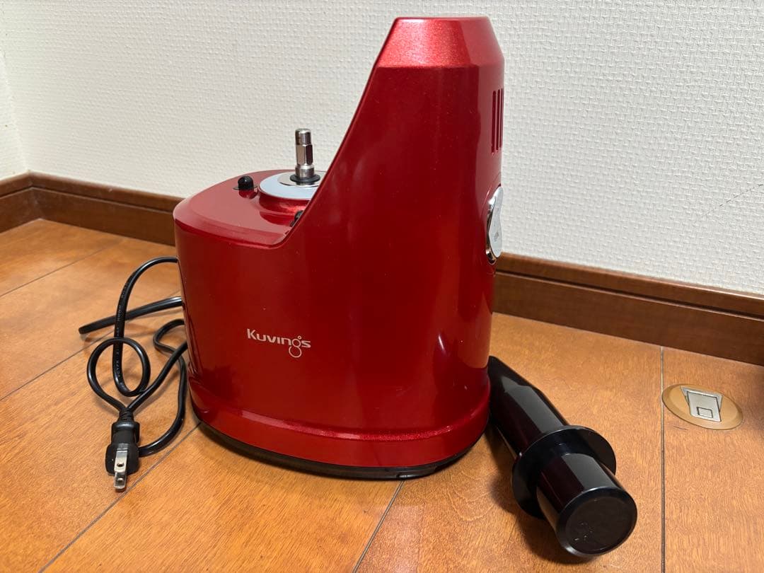 Kuvings スロージューサー EVO-800 VGレッド