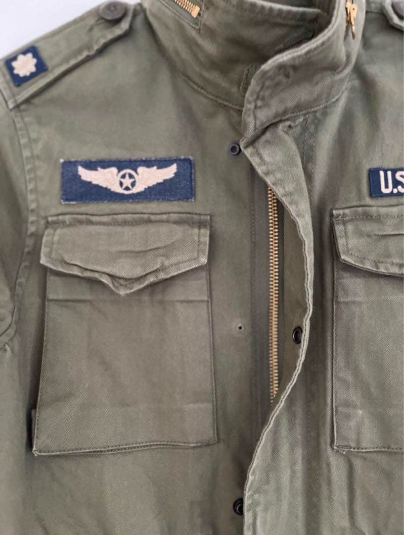 訳あり　POLO ラルフローレン　 ミリタリージャケット 米国購入　新品