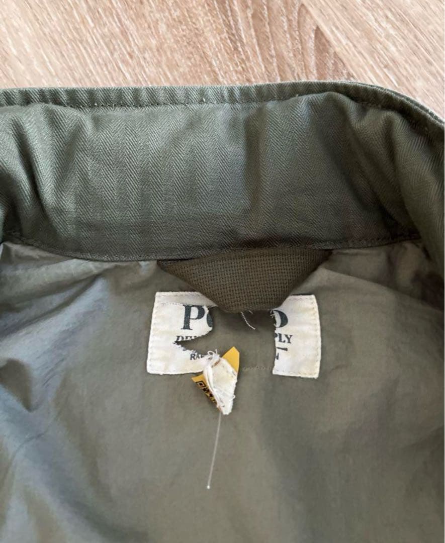 訳あり　POLO ラルフローレン　 ミリタリージャケット 米国購入　新品