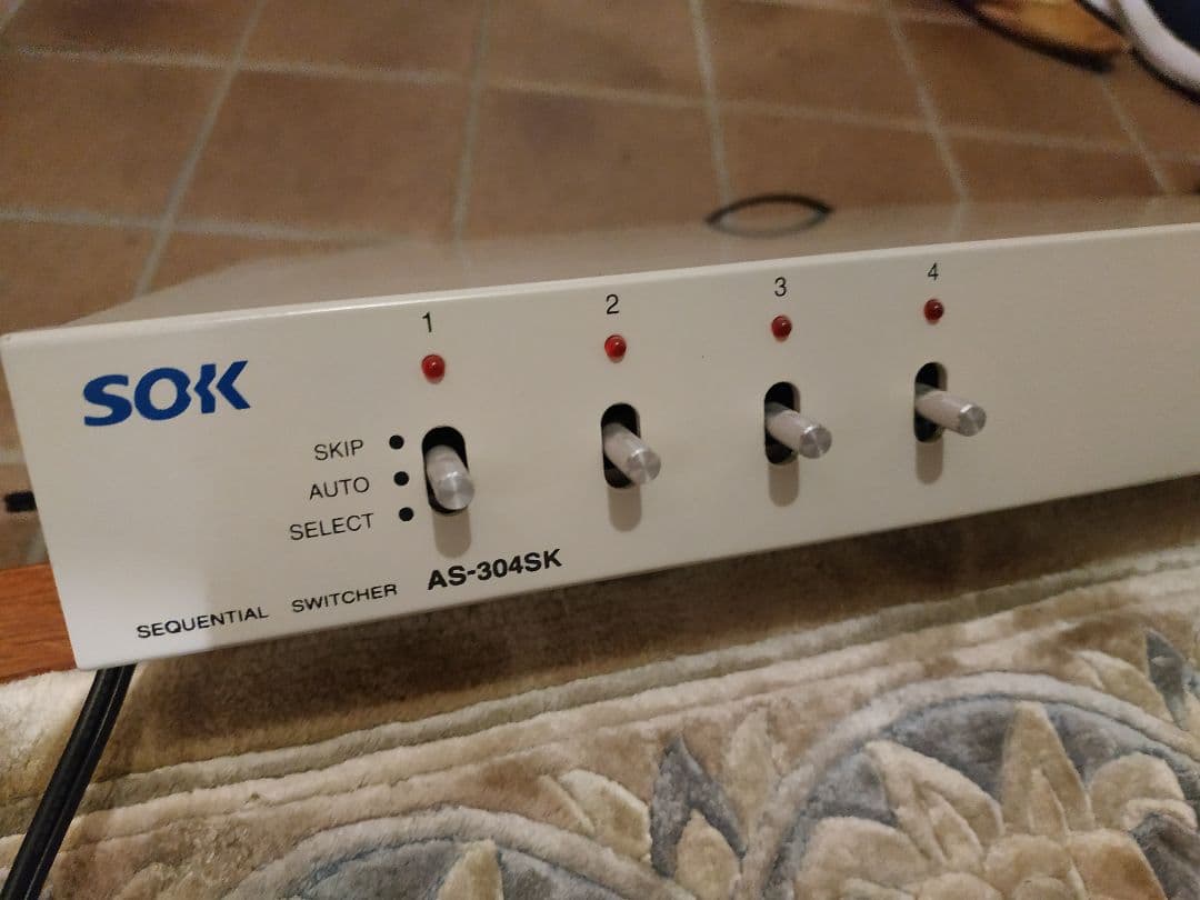 AS-304SKシーケンシャルスイッチャー